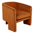 Kylie Arm Chair - Caramel Velvet