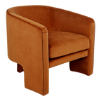 Kylie Arm Chair - Caramel Velvet