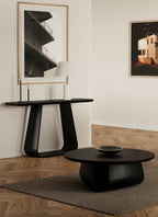 Lambert Console Table - Oak Black