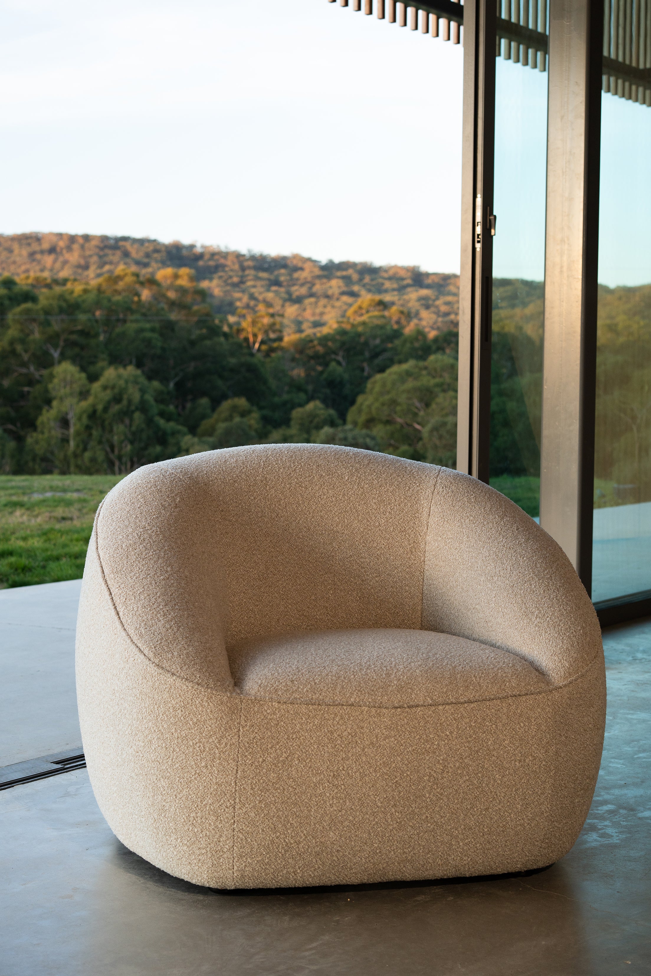Lani Armchair - Oatcake Fabric