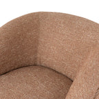 Swivel Armchair - Russet Brown