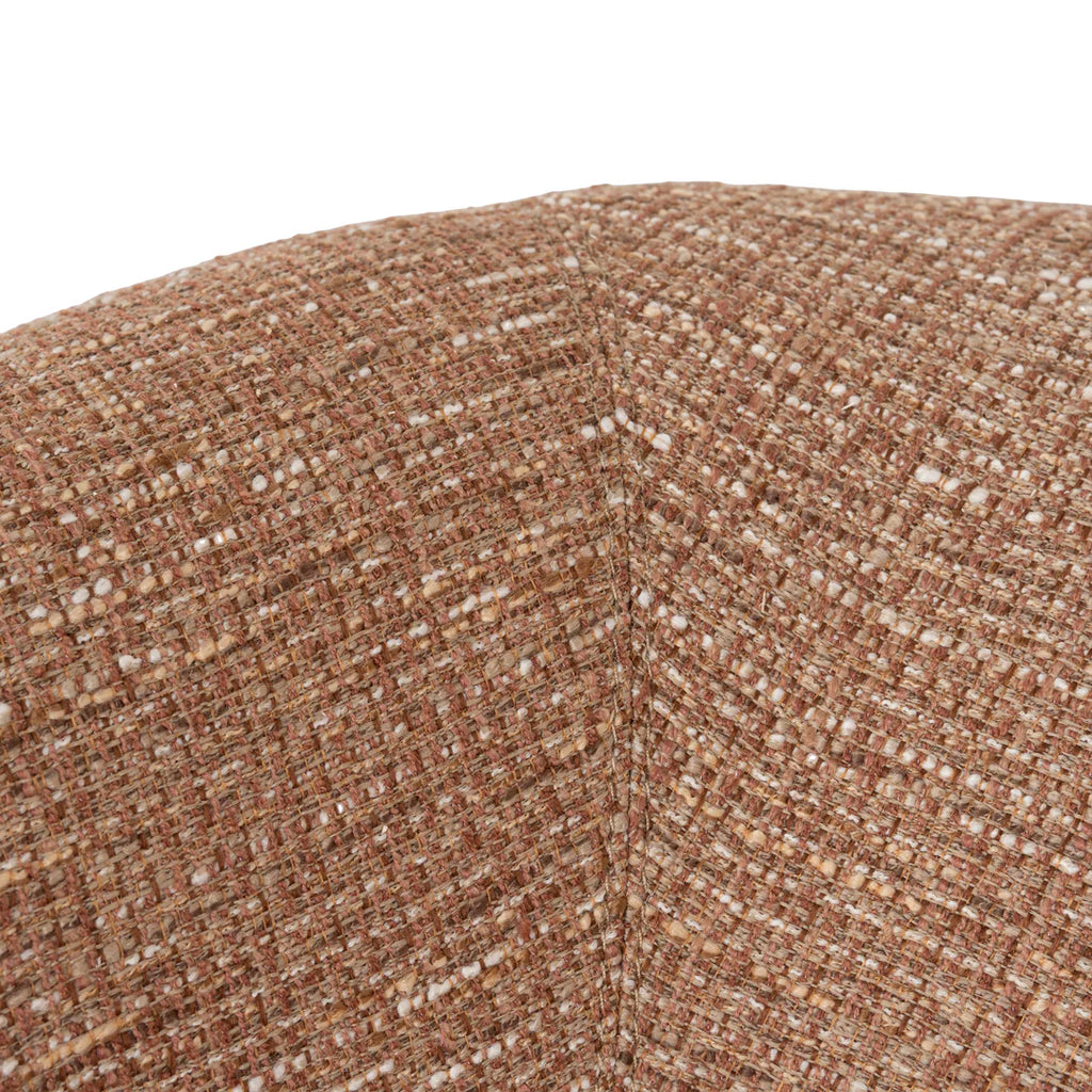 Swivel Armchair - Russet Brown