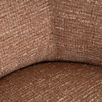Swivel Armchair - Russet Brown