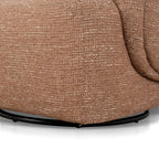 Swivel Armchair - Russet Brown