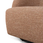 Swivel Armchair - Russet Brown