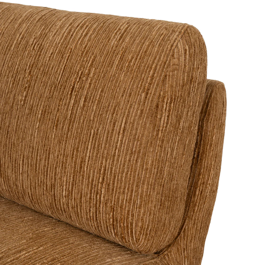 Swivel Lounge Chair - Honey Gold