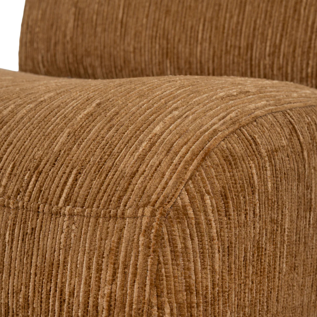 Swivel Lounge Chair - Honey Gold