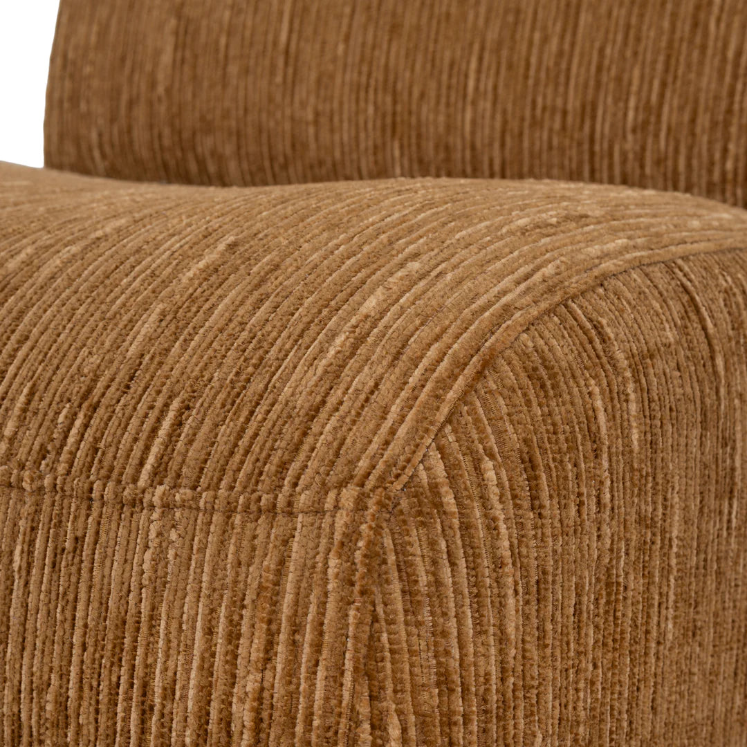 Swivel Lounge Chair - Honey Gold