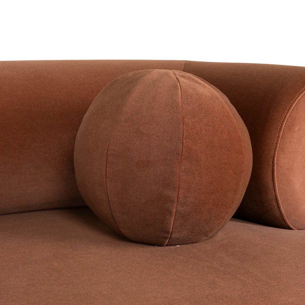 3 Seater Sofa - Burnt Brown