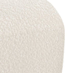 Armchair - Ivory White Boucle