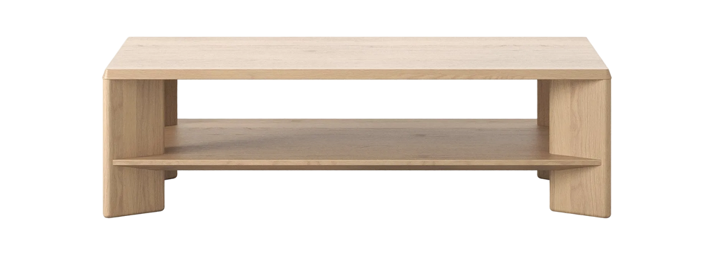 Lenny 1300 Coffee Table - Oak Crema