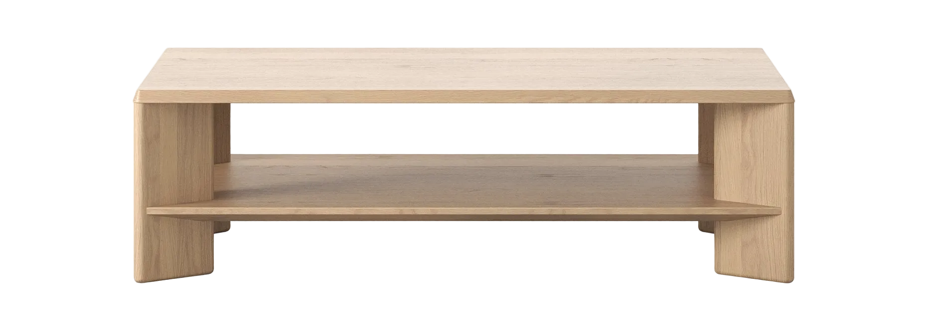 Lenny 1300 Coffee Table - Oak Crema