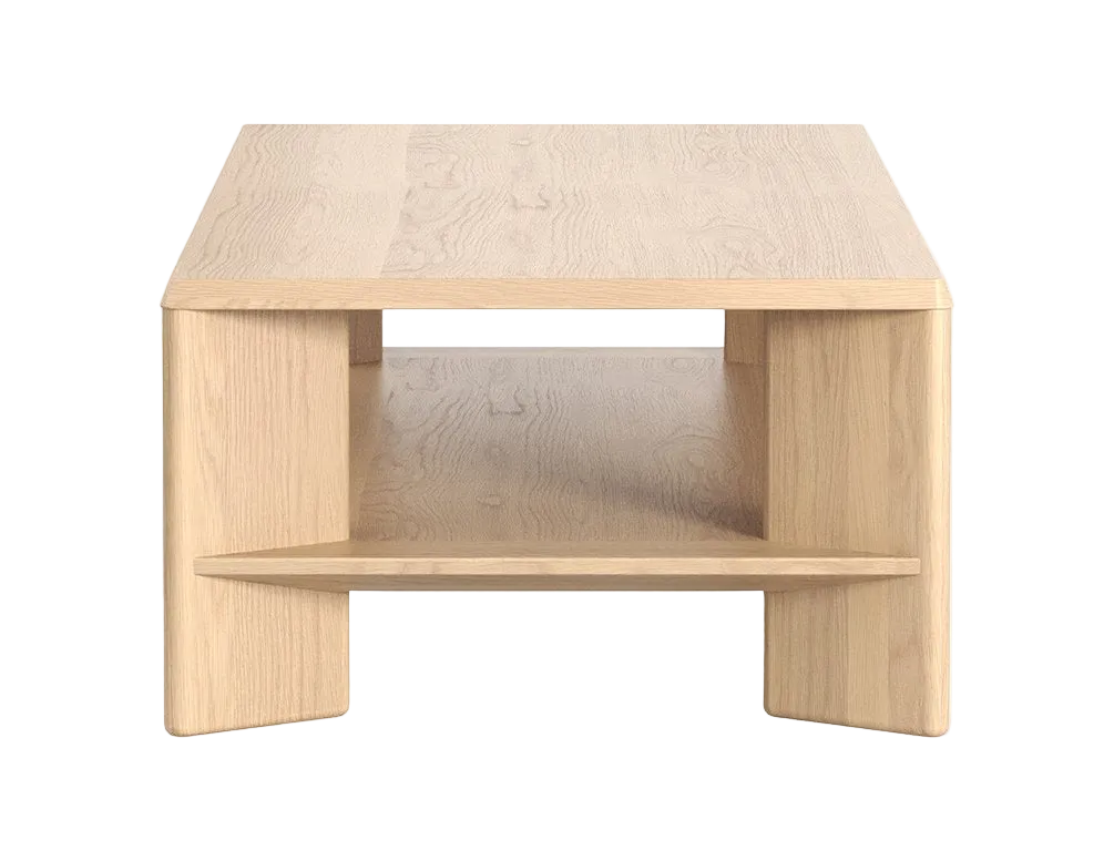 Lenny 1300 Coffee Table - Oak Crema