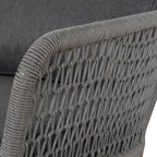4pcs Outdoor Lounge Set - Grey