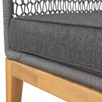4pcs Outdoor Lounge Set - Grey