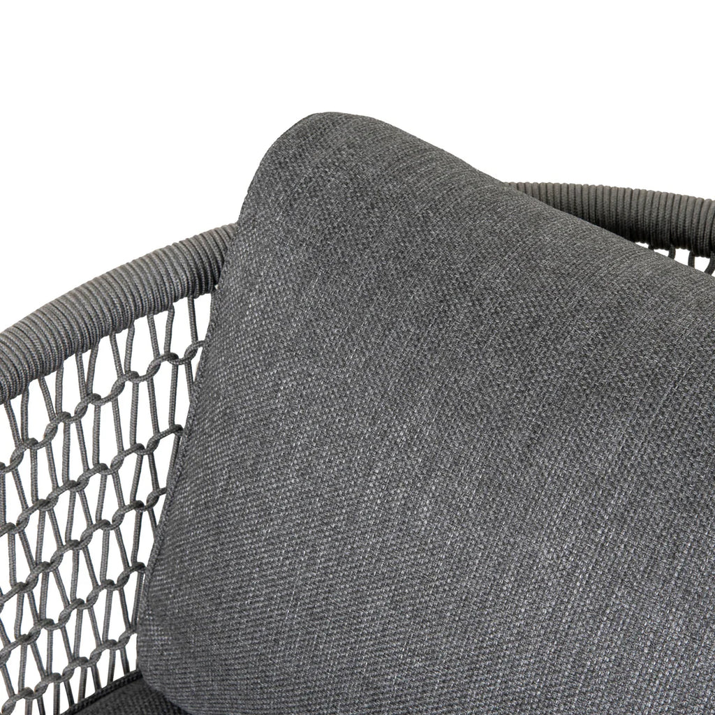 4pcs Outdoor Lounge Set - Grey