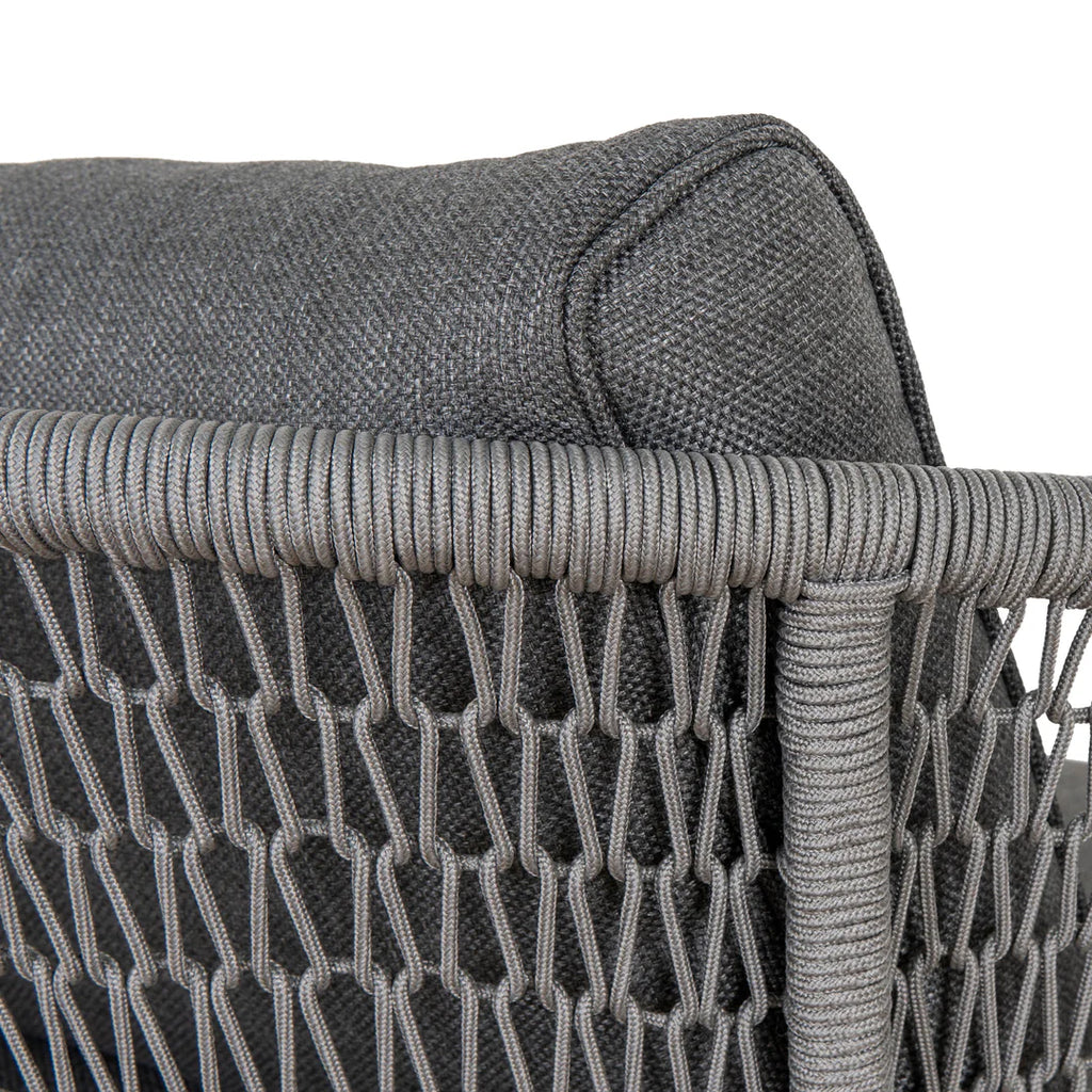 4pcs Outdoor Lounge Set - Grey