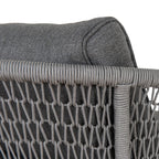4pcs Outdoor Lounge Set - Grey