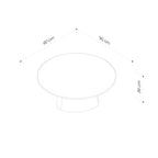 Lucy 900 Coffee Table - Oak Natural