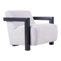 Lennon Arm Chair - Salt & Pepper