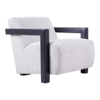 Lennon Arm Chair - Salt & Pepper