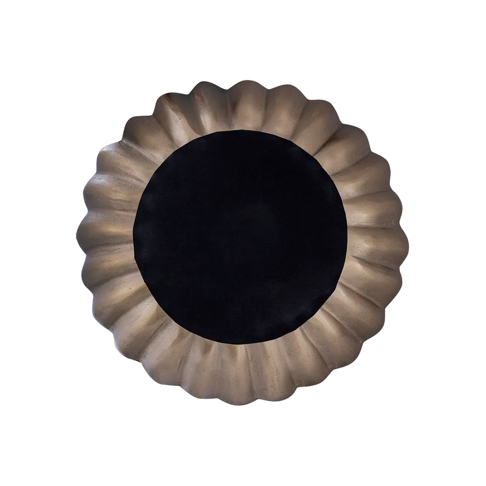 Lyra Bowl - Antique Brass