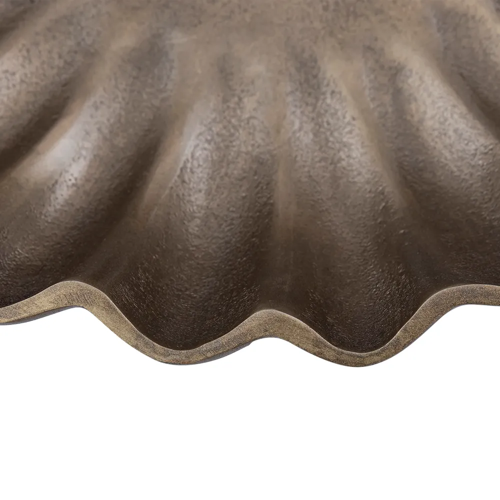 Lyra Bowl - Antique Brass