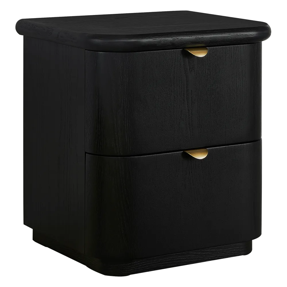 Linley Bedside Table - Black