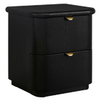 Linley Bedside Table - Black