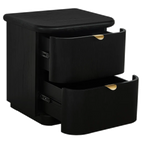 Linley Bedside Table - Black
