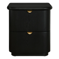 Linley Bedside Table - Black