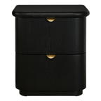 Linley Bedside Table - Black