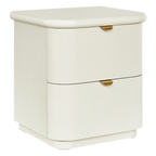 Linley Bedside Table - Ivory