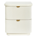 Lina Bedside Table - Ivory