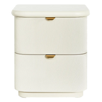 Lina Bedside Table - Ivory