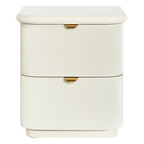 Linley Bedside Table - Ivory