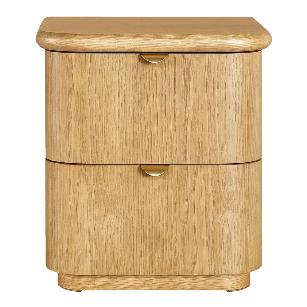Lina Bedside Table - Natural Oak