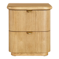 Lina Bedside Table - Natural Oak