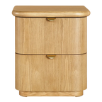 Lina Bedside Table - Natural Oak