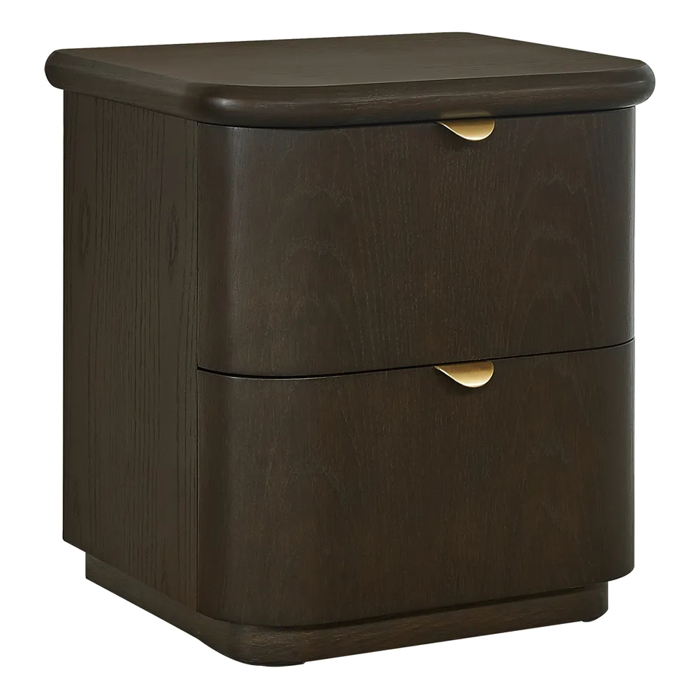 Linley Bedside Table - Smoked Oak