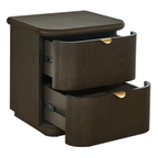 Linley Bedside Table - Smoked Oak
