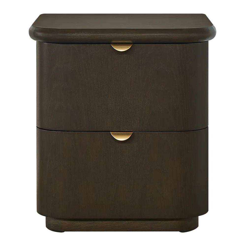 Linley Bedside Table - Smoked Oak