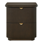 Linley Bedside Table - Smoked Oak