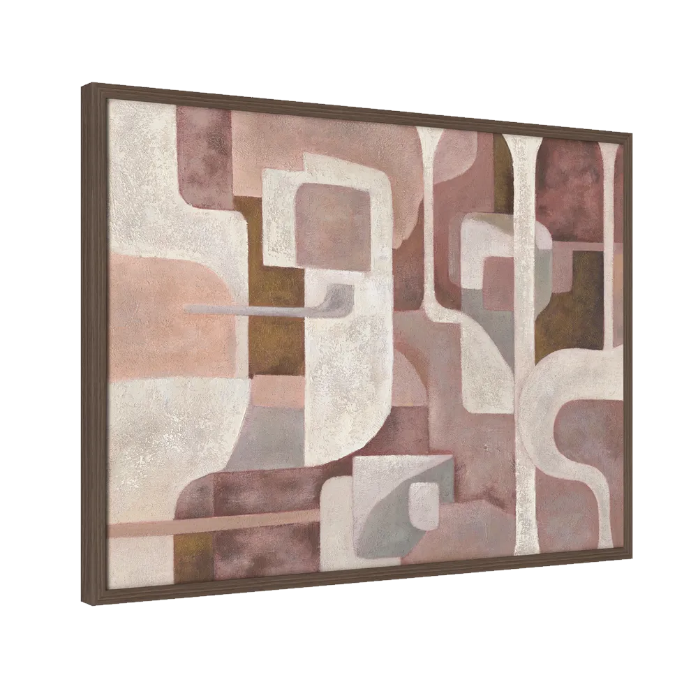 Lush Labyrinth Canvas Painting