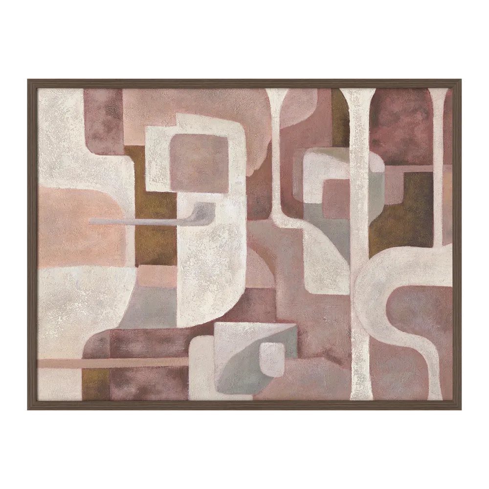 Lush Labyrinth Canvas Painting
