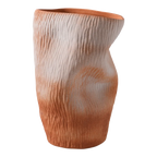 Maeve Porcelain Vase - Large Terracotta