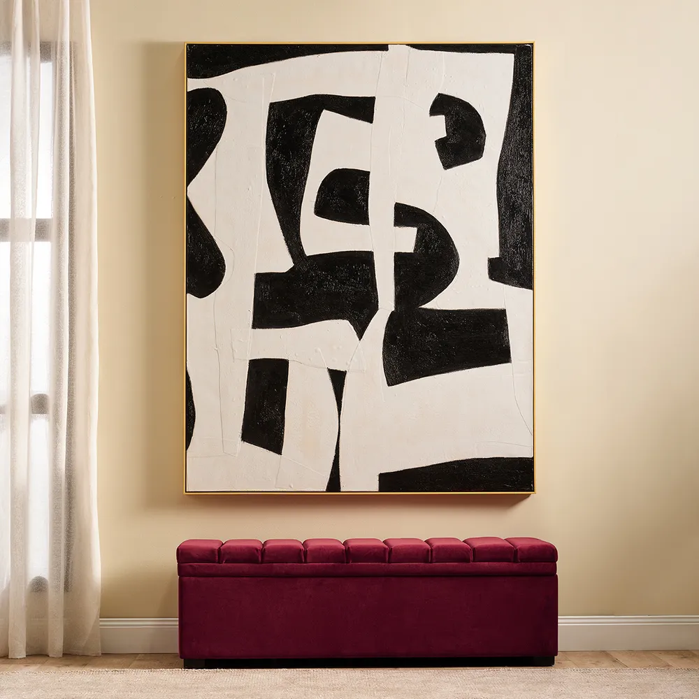 Mindfulness Oil On Canvas Painting
