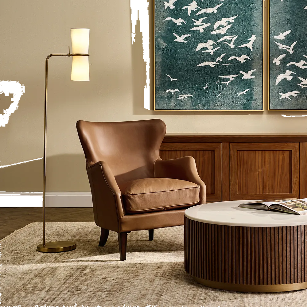 Montrose Floor Lamp - Brass