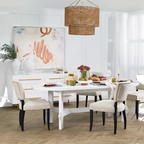 Noah Dining Chair Set of 2 - Natural Linen
