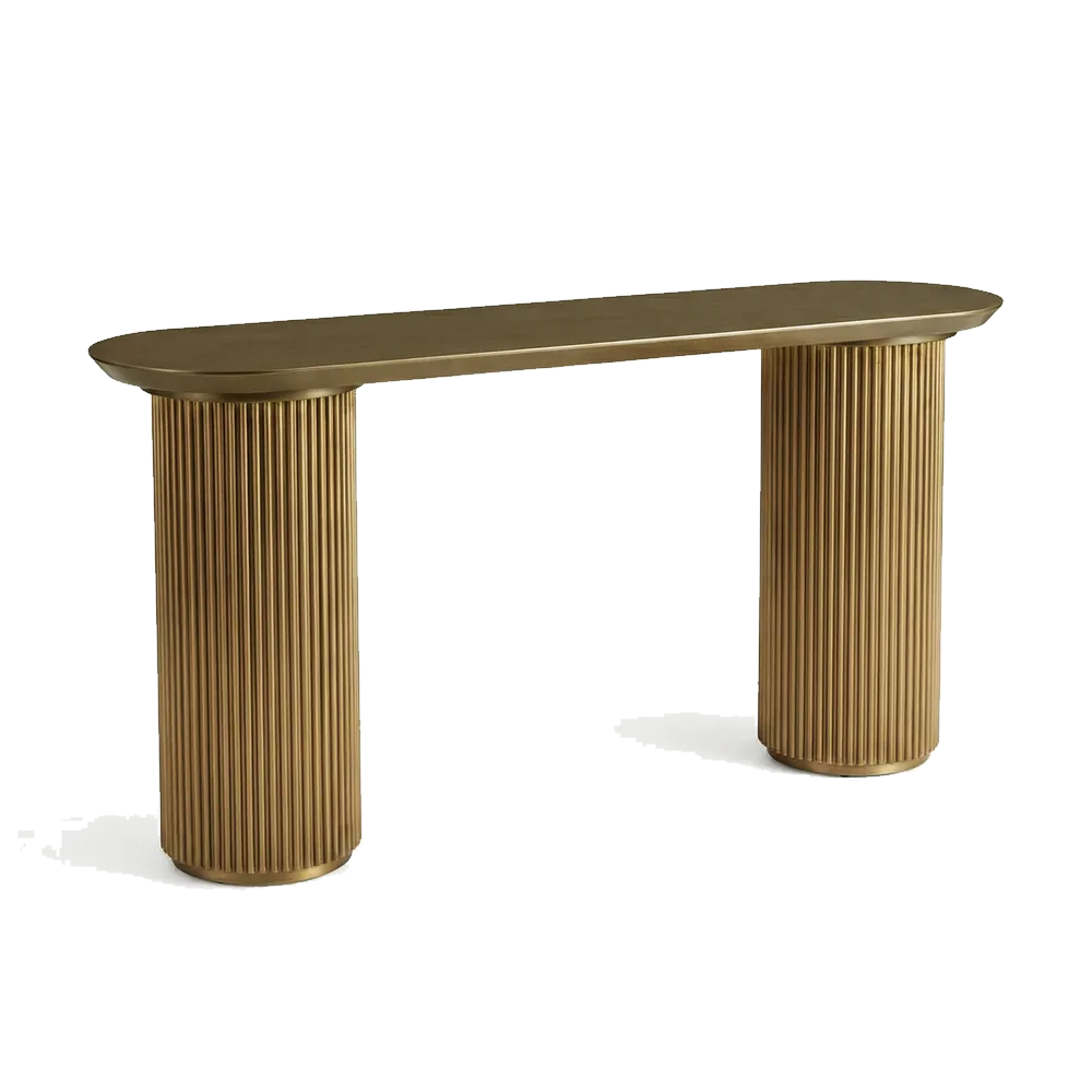 Nomad Console Table - Large Gold
